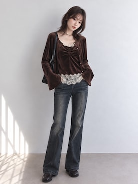 りほさん(レディース・160cm)の秋コーディネート