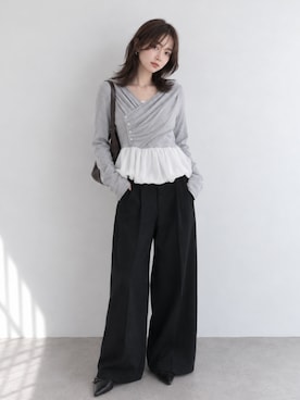 りほさん（レディース・160cm）の秋コーディネート