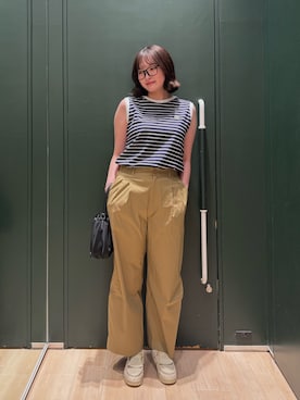 アキナさん(レディース・168cm)の春コーディネート