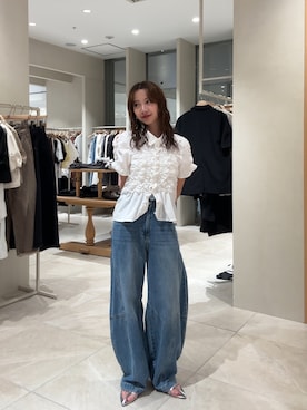 田村怜奈さん(レディース・154cm)の夏コーディネート