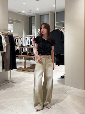 田村怜奈さん(レディース・154cm)の夏コーディネート