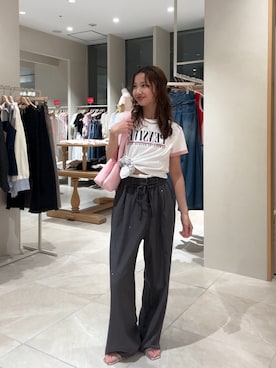 田村怜奈さん(レディース・154cm)の夏コーディネート