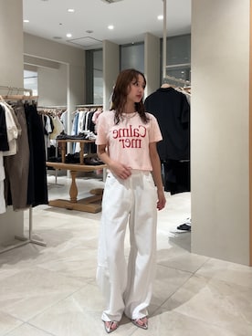 田村怜奈さん(レディース・154cm)の夏コーディネート