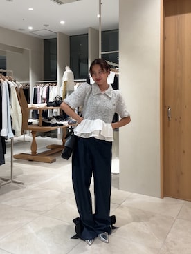 田村怜奈さん(レディース・154cm)の秋コーディネート