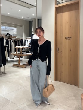田村怜奈さん(レディース・154cm)の秋コーディネート