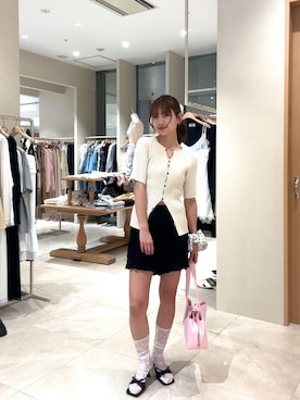 田村怜奈さん（レディース・154cm）の春コーディネート