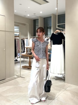 田村怜奈さん(レディース・154cm)の春コーディネート
