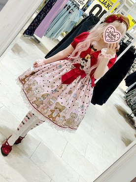 「Angelic Pretty（アンジェリックプリティ）のアイテム」を使った、cyuupidさん（レディース・155cm）の春コーディネート