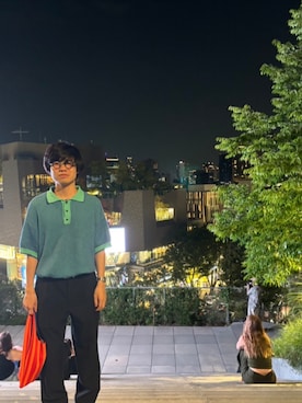 「COMME des GARCONS（コムデギャルソン）のアイテム」を使った、yasudnyzさん（メンズ・167cm）の春コーディネート