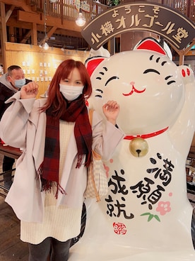 「SNIDEL（スナイデル）のアイテム（ジャケット/アウター、ホワイト系）」を使った、xyoukaさん（レディース・160cm）の秋コーディネート