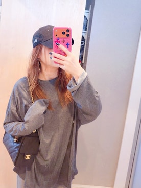 「CHROME HEARTS（クロムハーツ）のアイテム」を使った、xyoukaさん（レディース・160cm）の秋コーディネート