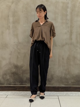 「grove（グローブ）のアイテム」を使った、shioさん（レディース・158cm）の夏コーディネート