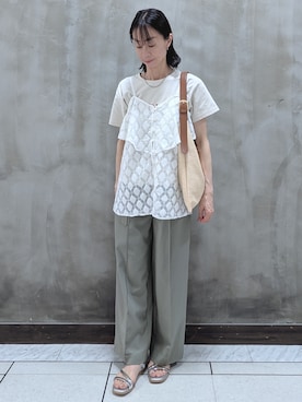 shioさん(レディース・158cm)の夏コーディネート