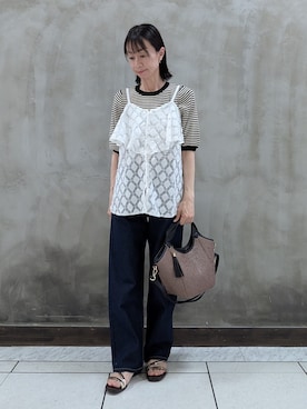 shioさん（レディース・158cm）の夏コーディネート