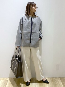 えりさん（レディース・156cm）の秋コーディネート