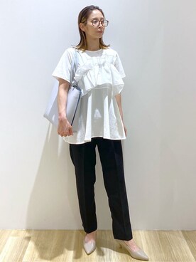えりさん（レディース・156cm）の夏コーディネート