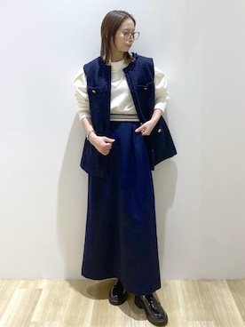 えりさん（レディース・156cm）の冬コーディネート