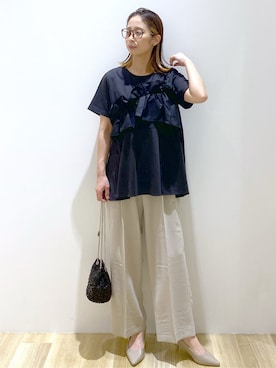 えりさん（レディース・156cm）の夏コーディネート