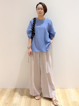 えりさん（レディース・156cm）の夏コーディネート