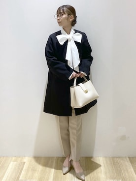 えりさん（レディース・156cm）の冬コーディネート