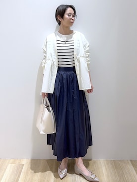 えりさん（レディース・156cm）の春コーディネート