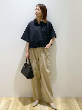 えりさん（レディース・156cm）の夏コーディネート