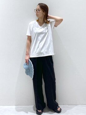 えりさん（レディース・156cm）の夏コーディネート