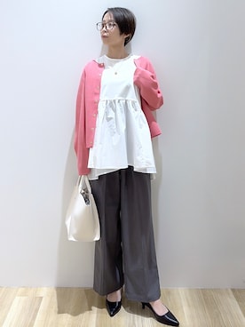 えりさん（レディース・156cm）の春コーディネート