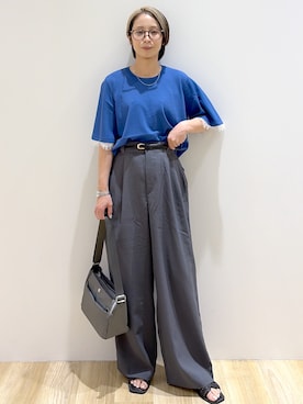 えりさん（レディース・156cm）の夏コーディネート