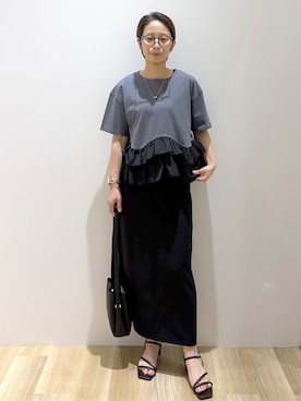 えりさん（レディース・156cm）の春コーディネート