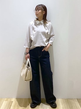 えりさん（レディース・156cm）の秋コーディネート