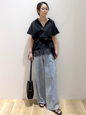 えりさん（レディース・156cm）の春コーディネート