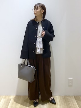 えりさん(レディース・156cm)の秋コーディネート