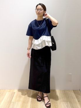 えりさん（レディース・156cm）の春コーディネート