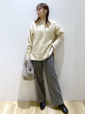 えりさん(レディース・156cm)の冬コーディネート