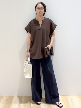 えりさん（レディース・156cm）の夏コーディネート