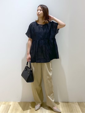 えりさん（レディース・156cm）の夏コーディネート
