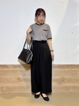 「SHOO・LA・RUE（シューラルー）のアイテム」を使った、るねさん（レディース・148cm）の春コーディネート