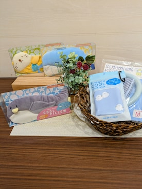 「アイテム（ビューティーグッズ）」を使った、MMさん（レディース・100cm）の春コーディネート