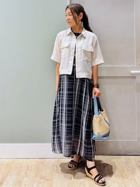 Komi☆さん(レディース・159cm)の夏コーディネート
