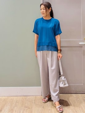 Komi☆さん（レディース・159cm）の夏コーディネート