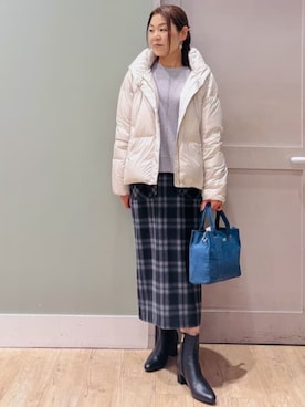 Komi☆さん(レディース・159cm)の冬コーディネート