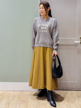 Komi☆さん（レディース・159cm）の秋コーディネート