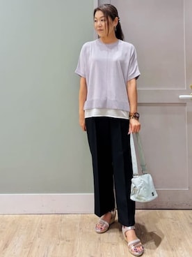 Komi☆さん（レディース・159cm）の夏コーディネート