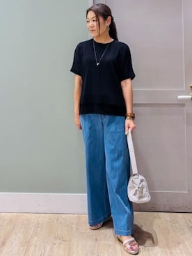 Komi☆さん（レディース・159cm）の夏コーディネート