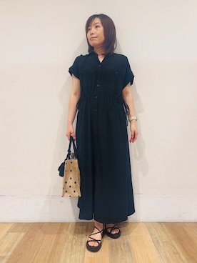 「grove（グローブ）のアイテム」を使った、miさん（レディース・151cm）の夏コーディネート