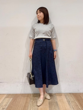 「THE SHOP TK （ザ ショップ ティーケー ）のアイテム」を使った、miさん（レディース・151cm）の春コーディネート