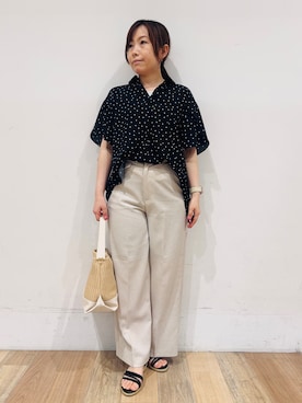 「grove（グローブ）のアイテム」を使った、miさん（レディース・151cm）の夏コーディネート
