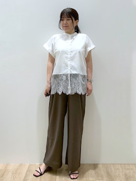 hiroさん(レディース・162cm)の夏コーディネート