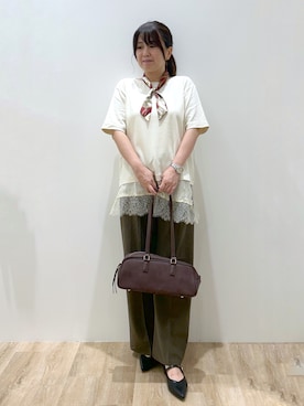 hiroさん(レディース・162cm)の夏コーディネート